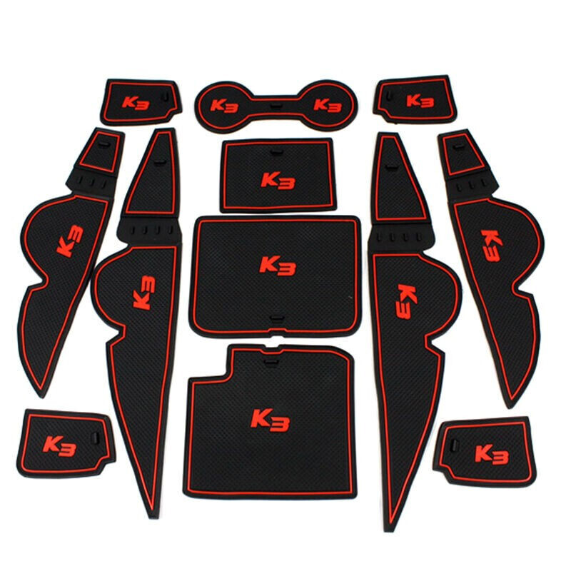 华饰起亚K3专属升级 13-15款夜光门槽垫，点亮你的驾驶空间